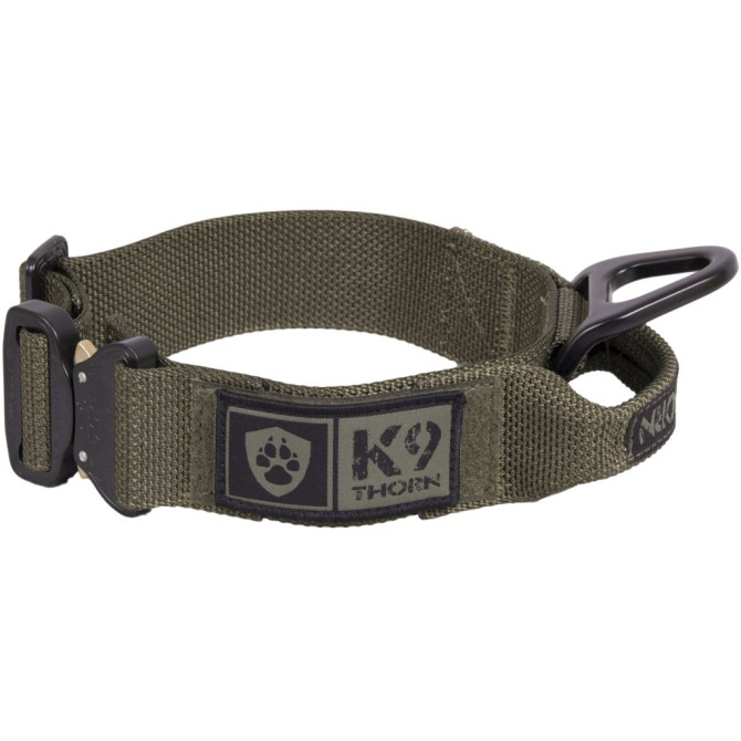 K9 THORN AustriAlpin Bravo Dog Collar - Olive