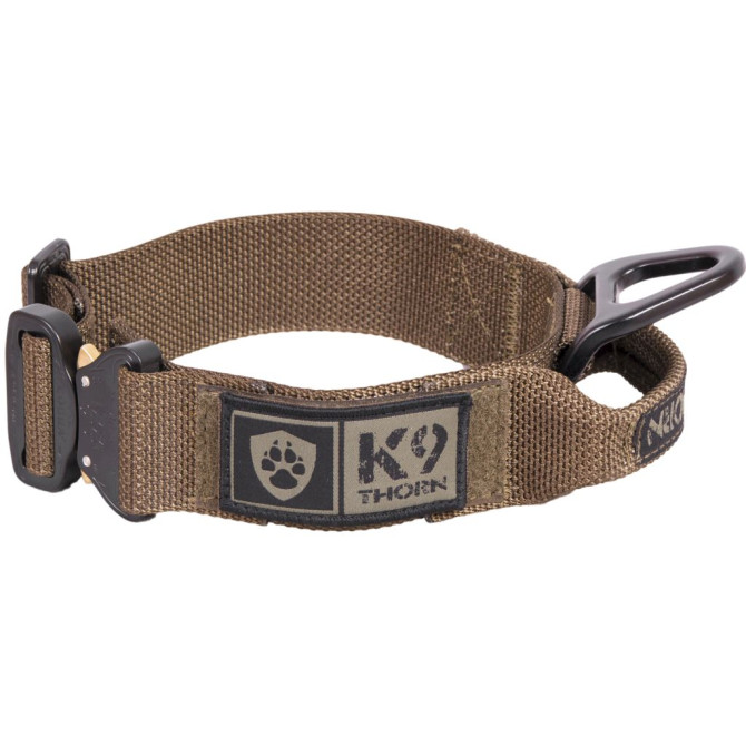 K9 THORN AustriAlpin Bravo Dog Collar - Dark Coyote