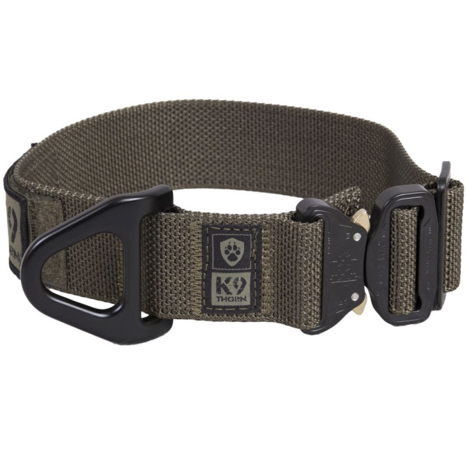 K9 THORN AustriAlpin Alpha Dog Collar - Olive