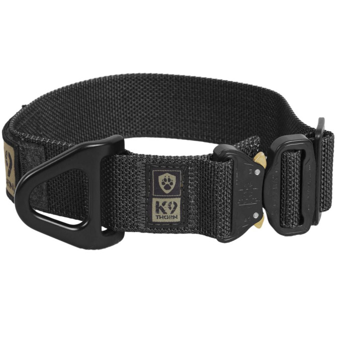 K9 THORN AustriAlpin Alpha Dog Collar - Black