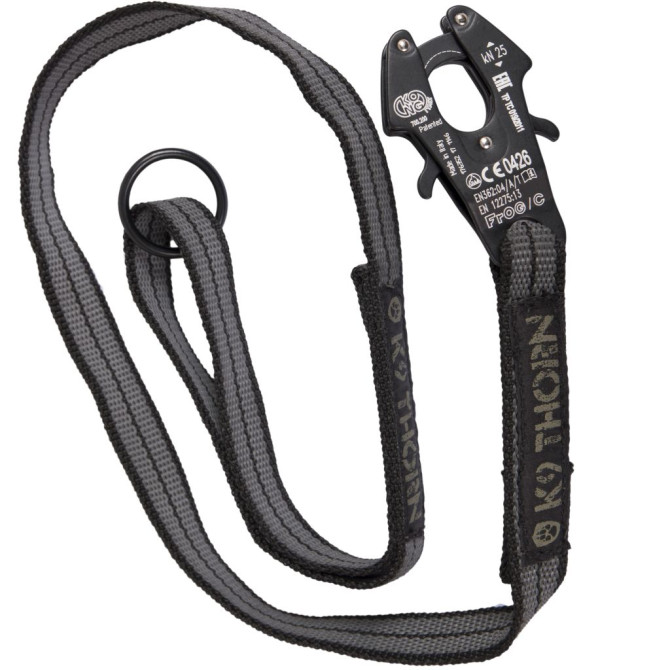 K9 THORN KONG Frog Anti-Slip Dog Leash - Black