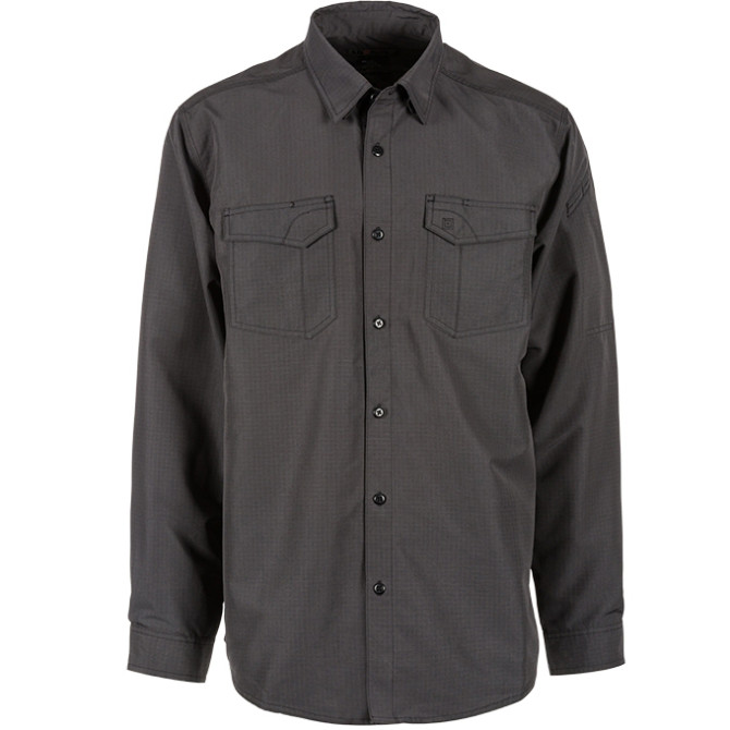 5.11 Fast-Tac Shirt - Long Sleeve - Charcoal (72479-018)