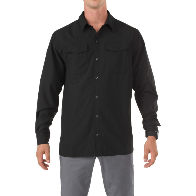 5.11 Freedom Flex Shirt - Long Sleeve - Black (72417-019)