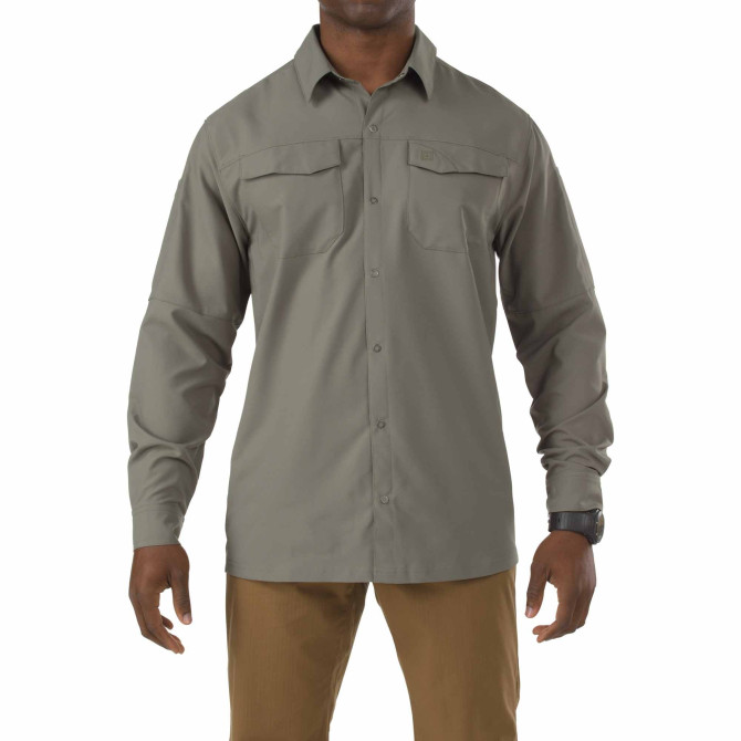 5.11 Freedom Flex Shirt - Long Sleeve - Sage Green (72417-831)