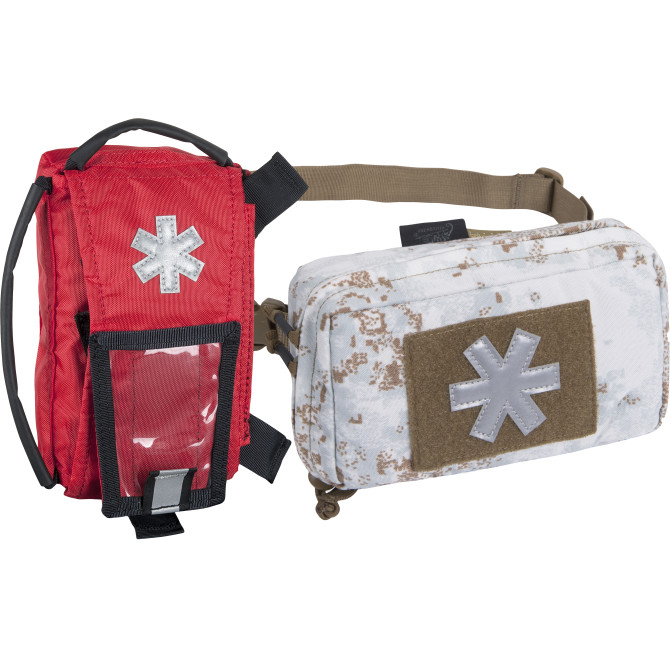 Helikon Modular Individual Med Kit Pouch - Pencott Snowdrift