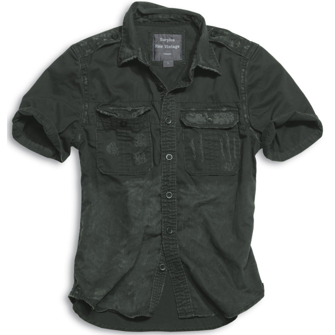 Surplus 1/2 Raw Vintage Shirt - Black