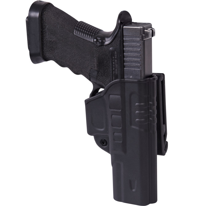 Helikon Fast Draw Holster for Glock 17 with Belt Clip - Black