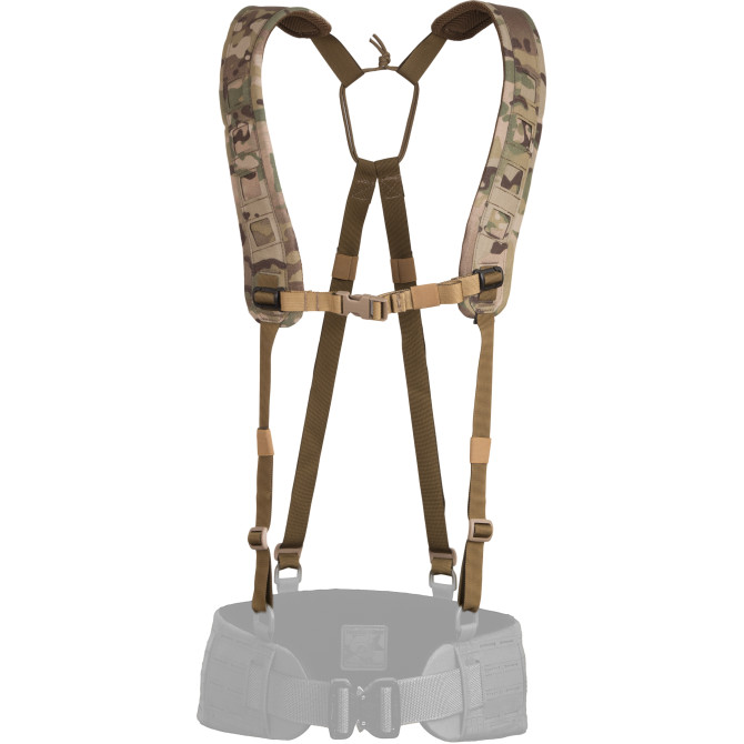 Templars Gear 4 Point X-Harness - Multicam