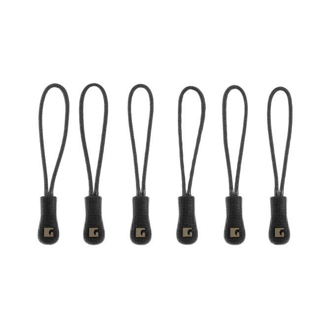 Claw Gear Zipper Puller Medium 6-Pack - Black