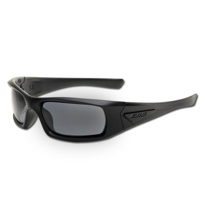 ESS 5B Ballistic Sunglasses Black / Smoke Gray Lenses - EE9006-03