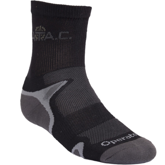 BATAC Operator Antibacterial Socks - Black (OP01)