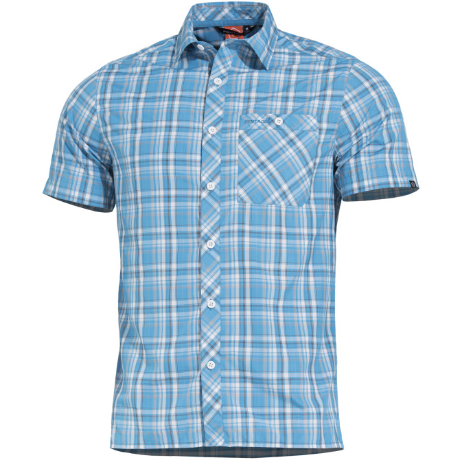 Pentagon Scout Short Shirt - Firozi Checks