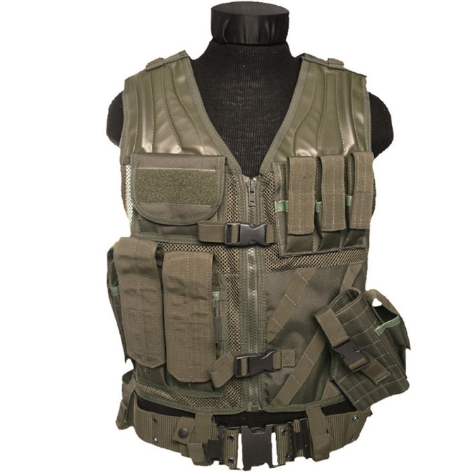 Mil-Tec USMC Combat Vest - Oliwkowa (10720001)