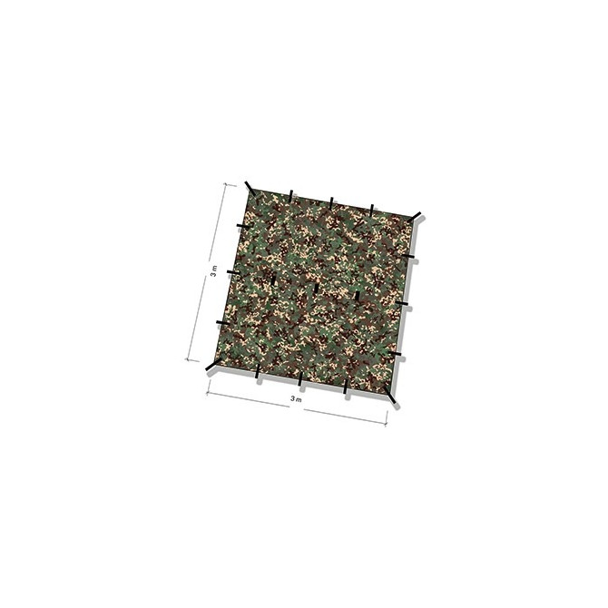 DD Hammocks Tarp 3x3 - DD Multicam