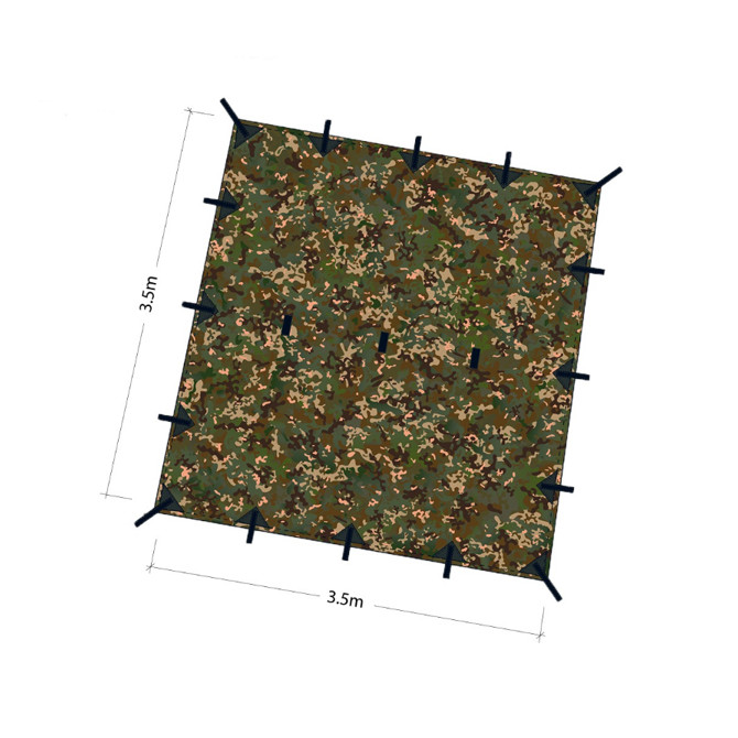 DD Hammocks Tarp 3,5x3,5 -  DD Multicam