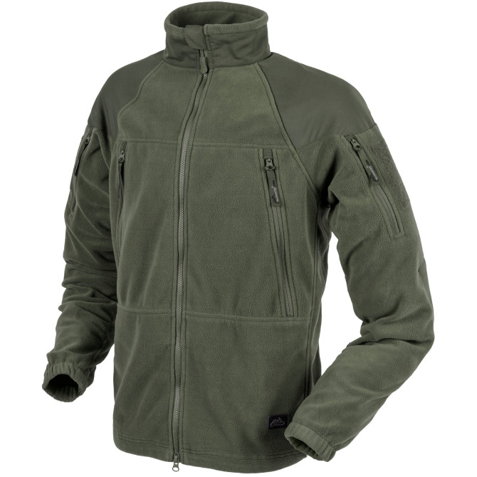 Helikon Stratus Heavy Fleece Jacket - Olive Green