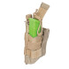 5.11 Double Pistol Mag Pouch w/ Bunge & Cover - Sandstone