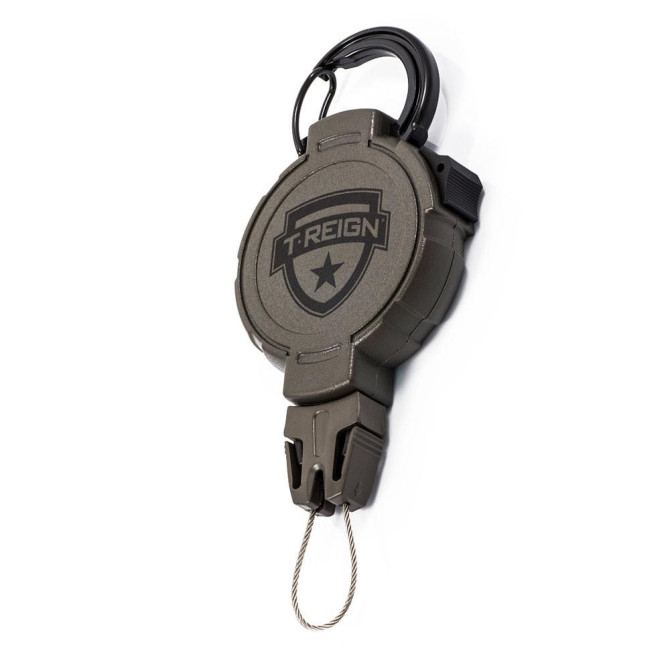 T-Reign Kevlar Hunter Retractor - Carabiner - Large - 0TR0-025