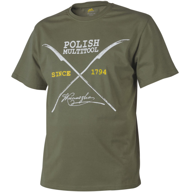 Helikon T-shirt Polish Multitool - Olive Green