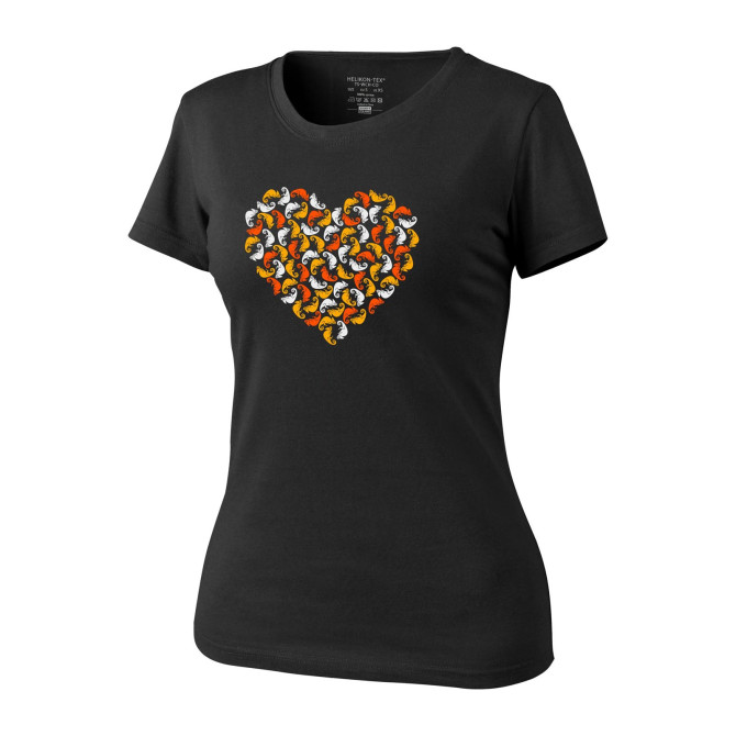 Helikon Women's Chameleon Heart T-Shirt - Black