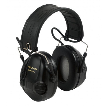 3M Peltor SportTac Electronic Earmuffs&#8206; - Black