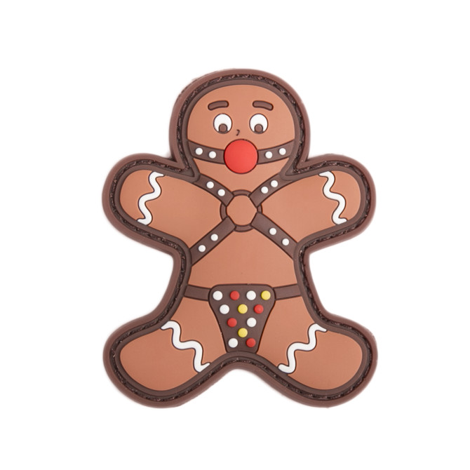 JTG 3D Rubber Patch - Bondaged Gingerbread