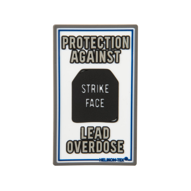 Helikon PVC Velcro Patch Lead Overdose - White