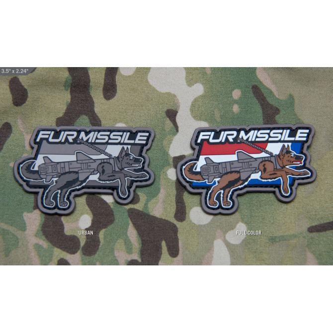 Mil-Spec Monkey Morale Patch - Fur Missile PVC