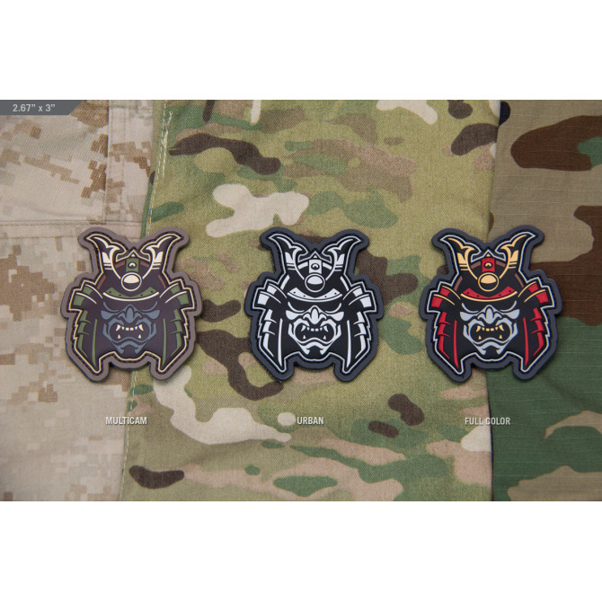 Mil-Spec Monkey Morale Patch - Samurai Head 1 PVC