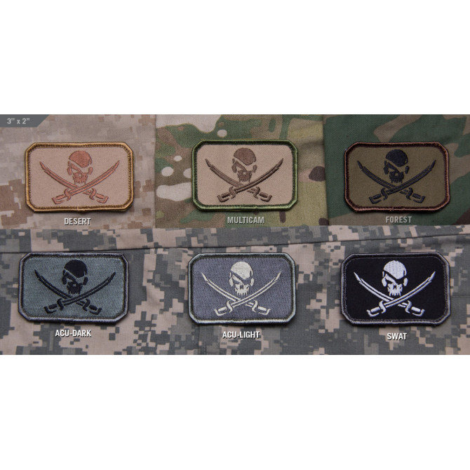 Mil-Spec Monkey Morale Patch - Pirate Skull Flag