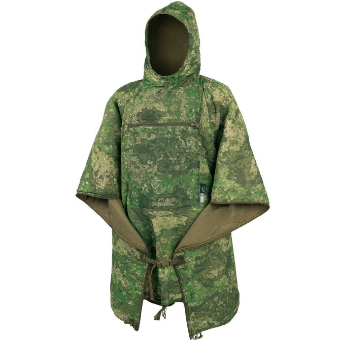 Helikon Swagman Roll Climashield Apex Poncho - Pencott WildWood