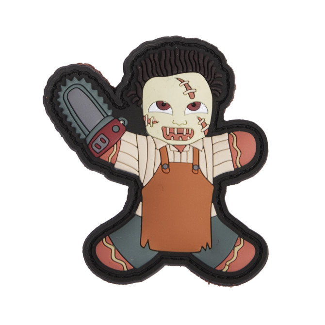 JTG 3D Rubber Patch - Leatherface Killer Gingerbread