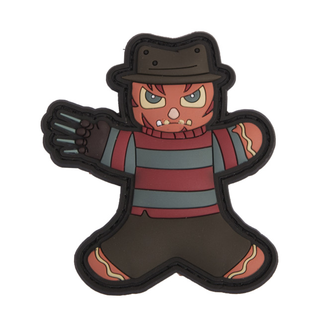 JTG 3D Rubber Patch - Freddy Gingerbread