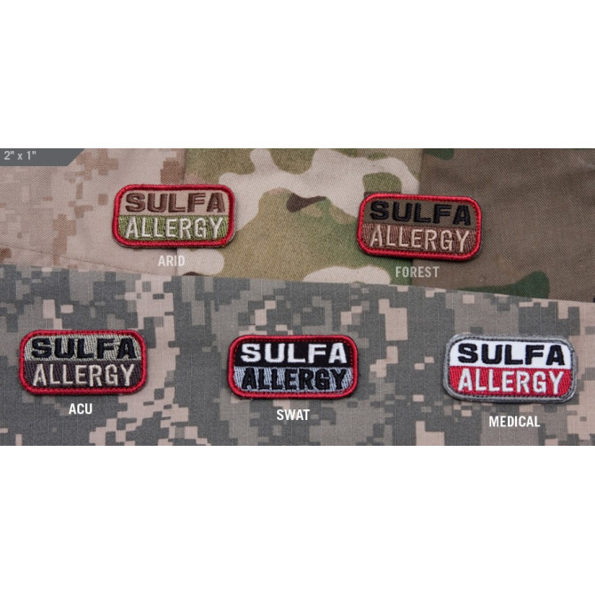 Mil-Spec Monkey Morale Patch - Sulfa Allergy