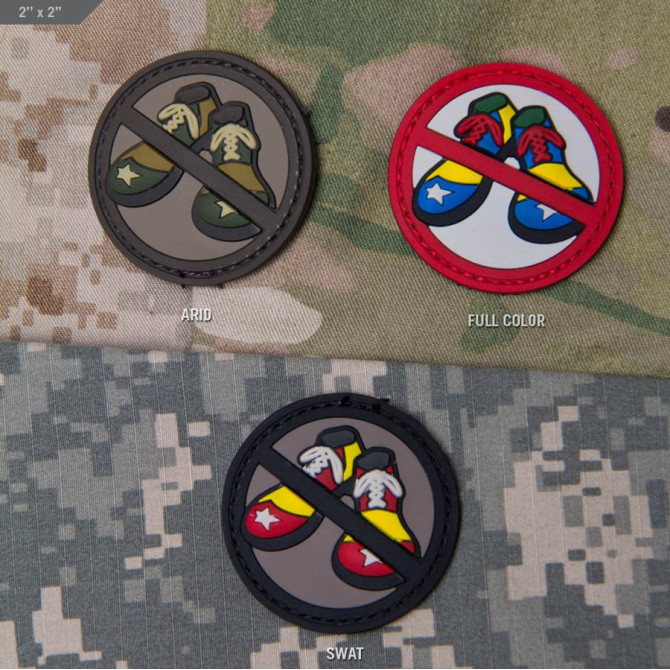 Mil-Spec Monkey Morale Patch - No Clown Shoes PVC