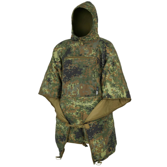 Helikon Swagman Roll Climashield Apex Poncho - Flecktarn