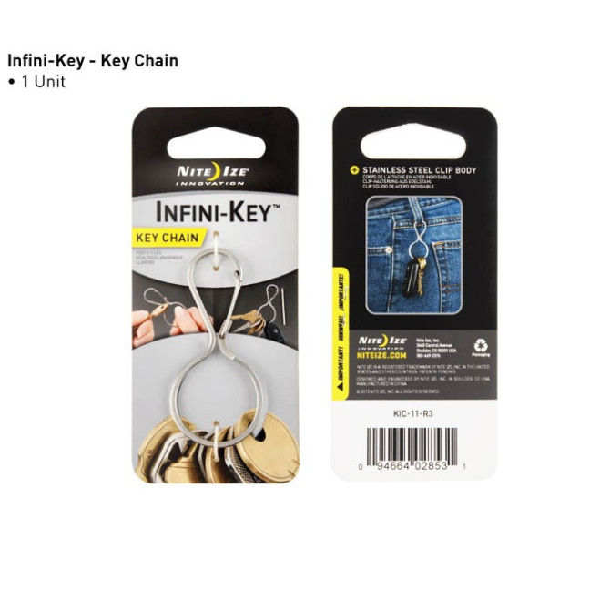 Nite Ize - Infini-Key Ring - KIC-11-R3