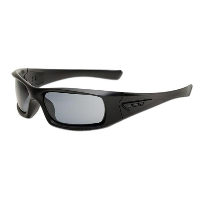 ESS 5B Black Frame Polarized Mirrored Gray Lenses - EE9006-03