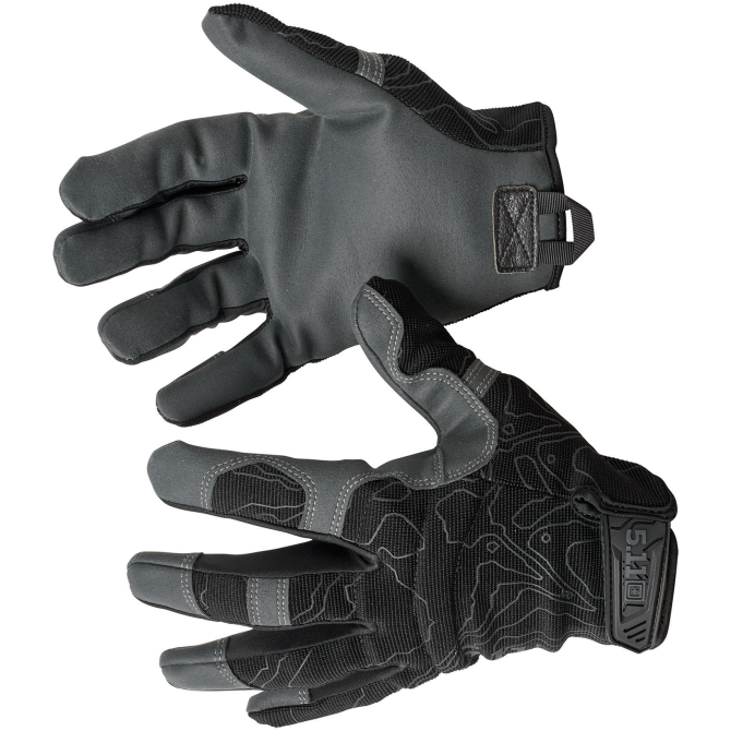 5.11 High Abrasion Tactical Gloves - Black (59371-019)