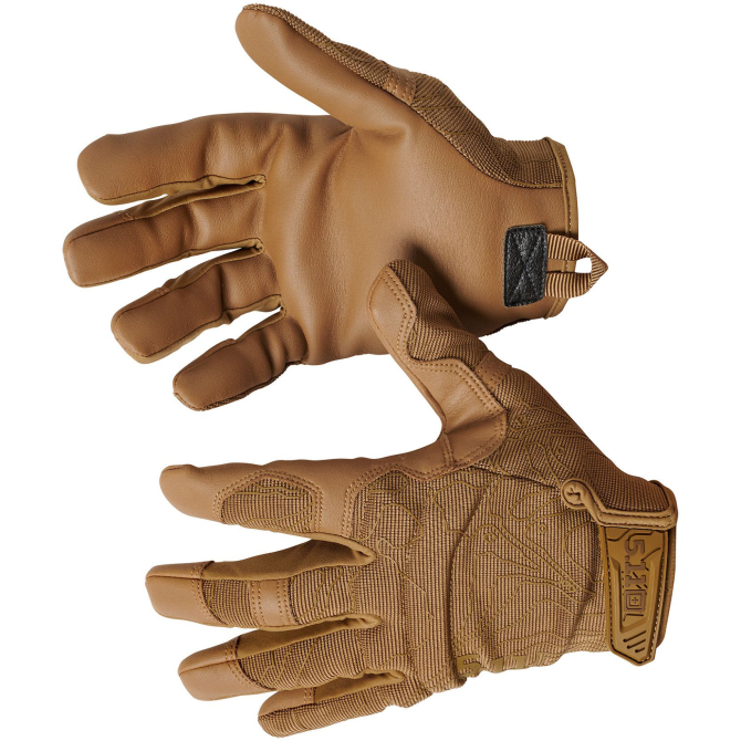 5.11 High Abrasion Tactical Gloves - Kangaroo (59371-134)