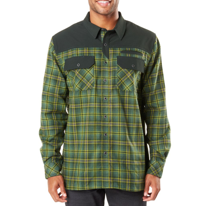 5.11 Endeavor Flannel Shirt - Thyme Plaid (72468-240)