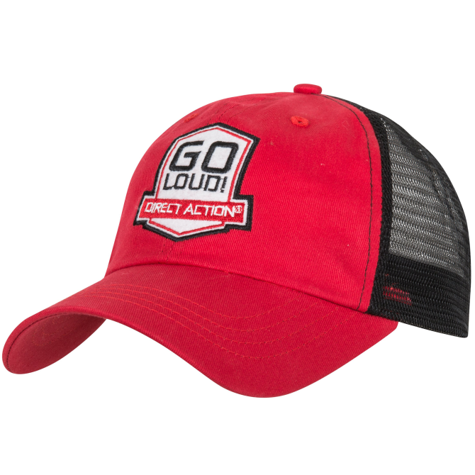 Direct Action GO LOUD Feed Cap - Red