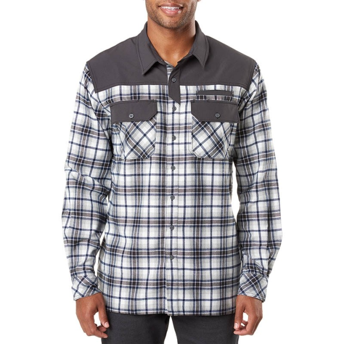 5.11 Endeavor Flannel Shirt - Battleship Plaid (72468-147)