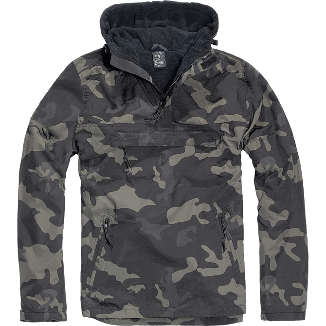 Brandit Anorak Windbreaker Jacket - Dark Camo (3001-4)