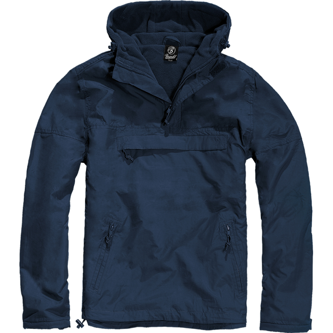 Brandit Anorak Windbreaker Jacket - Navy (3001-8)