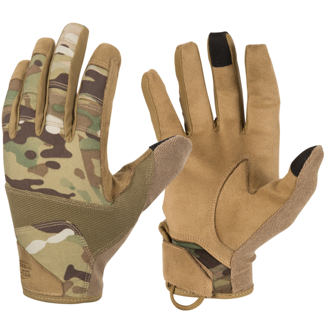 Helikon Range Tactical Hard Gloves - Multicam / Coyote