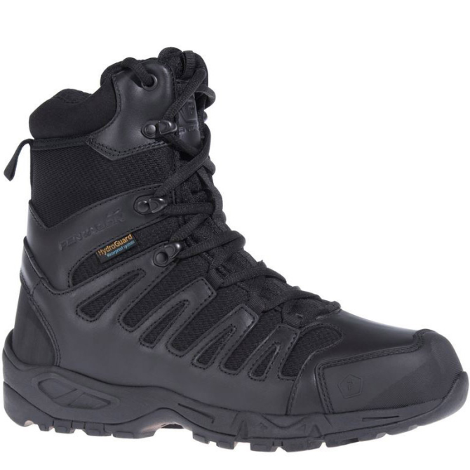 Pentagon Achilles Tactical XTR 8" Boots - Black (K15032-01)