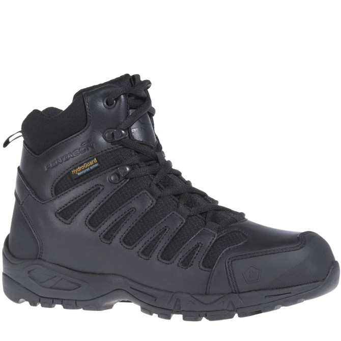 Pentagon Achilles Tactical XTR 6" Boots - Black (K15030-01)