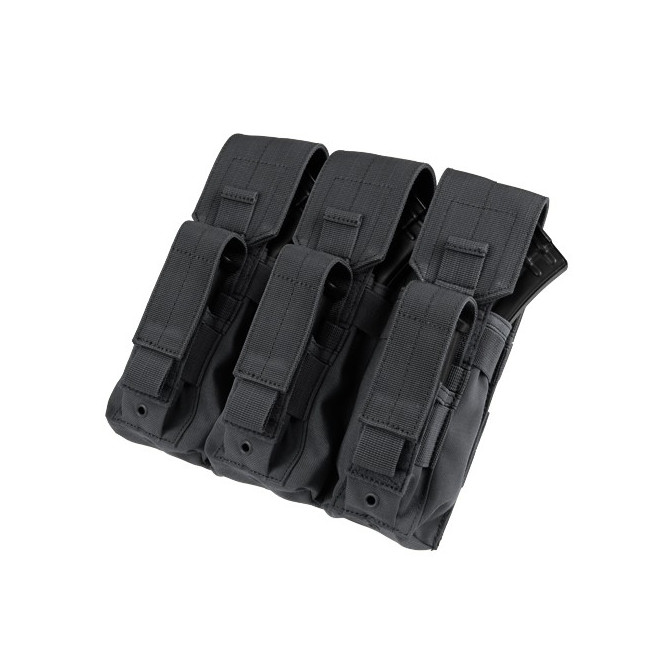 £adownica Condor Triple AK Kangaroo Mag Pouch Black (MA72-002)