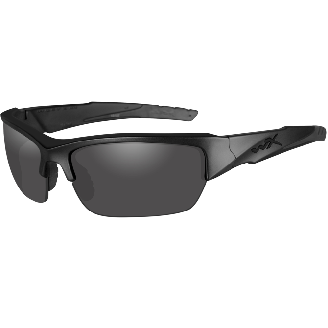 Wiley X Valor Ballistic Eyeshields - Black Frame - Polarized (CHVAL08)